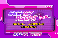 Secret Agent Barbie - Royal Jewels Mission Title Screen